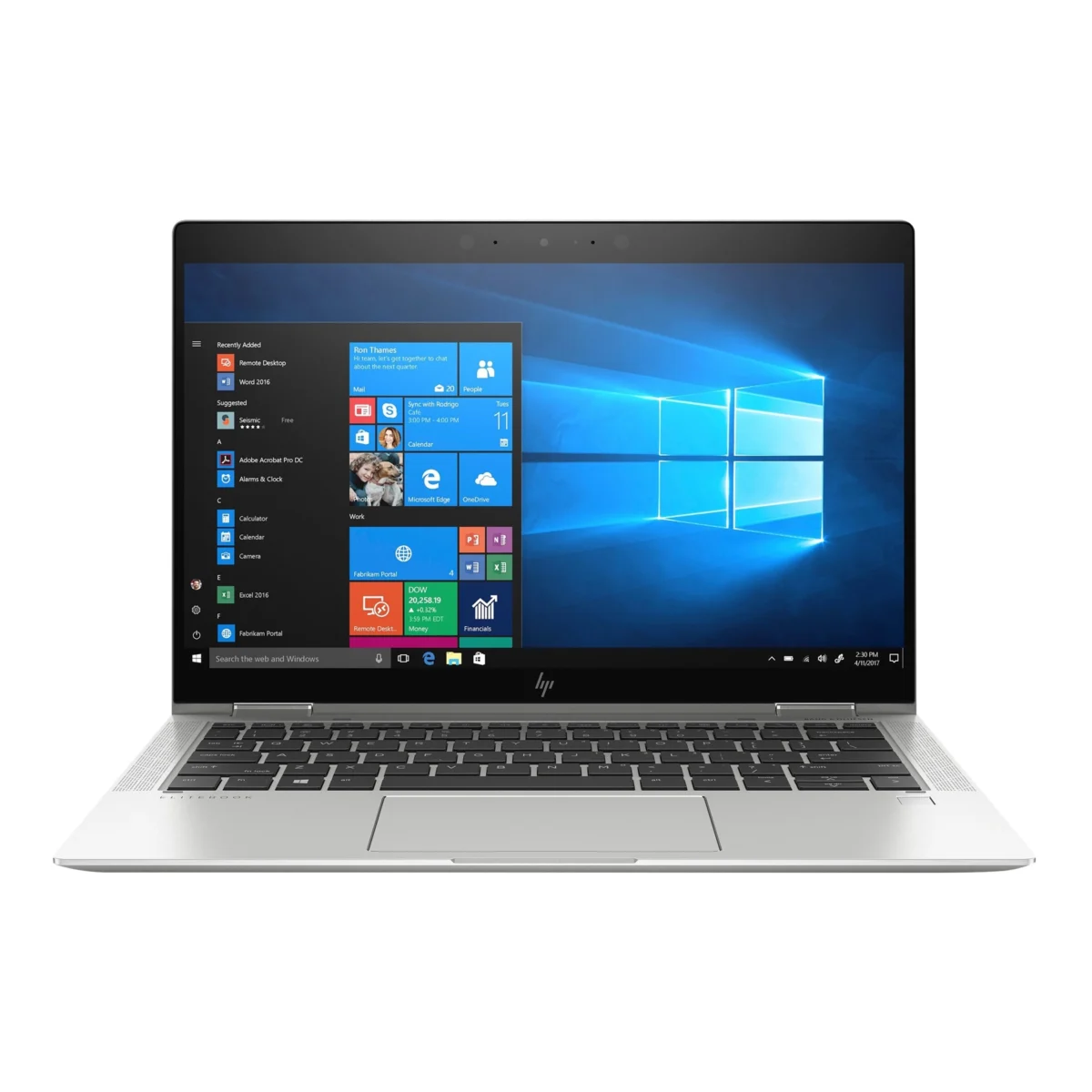 HP EliteBook X360 1030 G4: 8th Gen Core i7, 16GB RAM, 256GB SSD, 13.3" Display